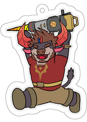 うきうきキーホルダー『オブシディウス』