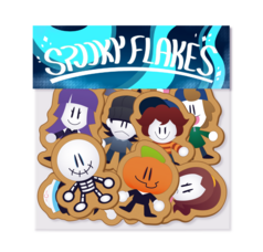 SpookyMonthフレークシール