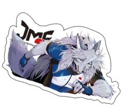 JMoF 2025 ステッカー オオカミRUN