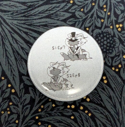 リフレクター缶バッチ　オジー