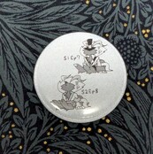 リフレクター缶バッチ　オジー