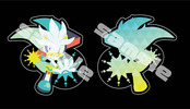 ホログラムアクキー　Silver