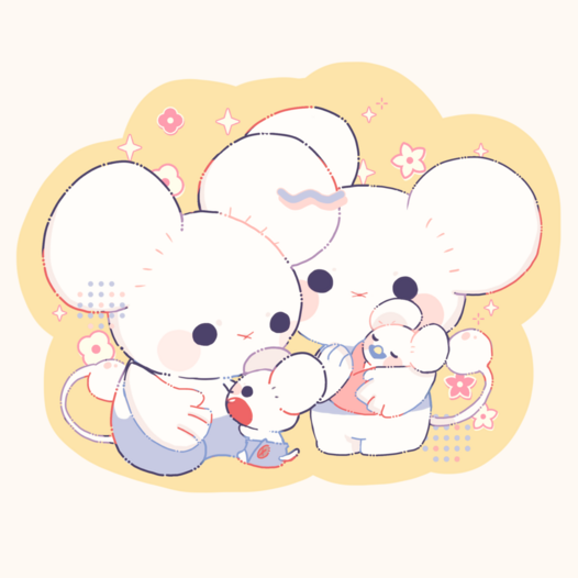 ベビポケアクキー イッカネズミ 