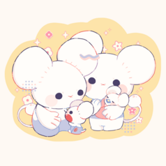 ベビポケアクキー イッカネズミ 