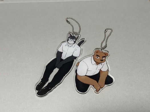 アクリルキーホルダー　悠真&大樹