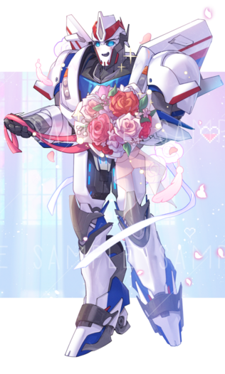 スモークスクリーン　花束アクリルスタンド