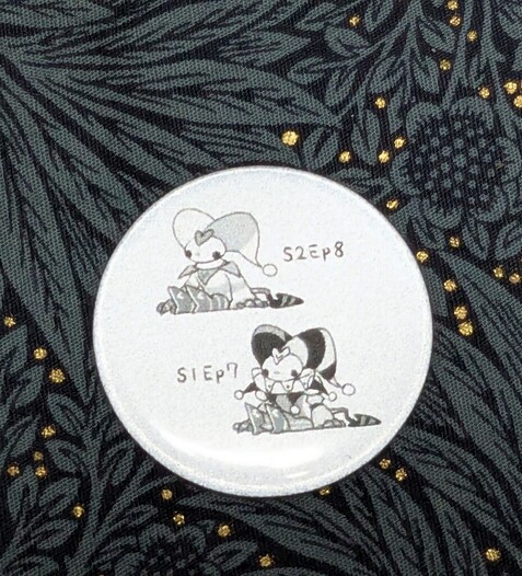 リフレクター缶バッチ　フィズ