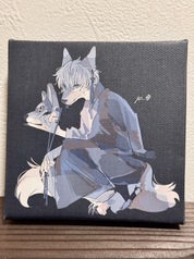 キャンバスプリント浴衣