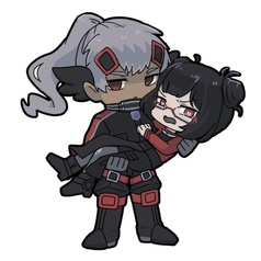 擬女化アクリルキーホルダー【捏造SGインアラ】