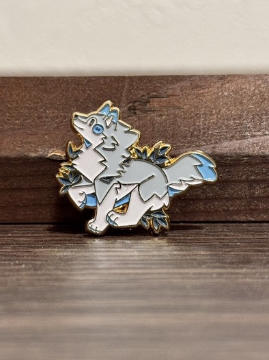 WAWOOM エナメルピンバッジ