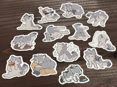 WAWOOM ステッカーガチャ（小）