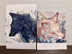 ポストカード寒暖