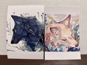 ポストカード寒暖