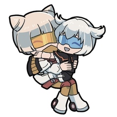 擬女化アクリルキーホルダー【リワクロ】