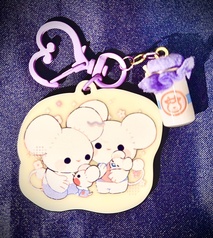 ベビポケアクキー イッカネズミ モーモーミルクチャーム付き