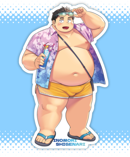 夏の猪森さんアクリルスタンド